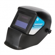 MASCHERA X SALDATURA SALDATORE SALDATRICE A CASCO AUTOMATICA VETRO AUTOSCURANTE
