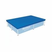 TOP TELO TELONE COPERTURA COPRI PISCINA PISCINE CON TELAIO CM 300 X 201 BESTWAY