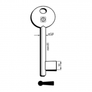 5,0 PZ Di CHIAVI SILCA PATENT MP PIENA 6P9MP OLC