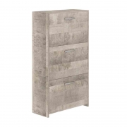 1,0 PZ Di KIT SCARPIERA 3A D/PROF 105X58X25 ROVERE PLAT.K355