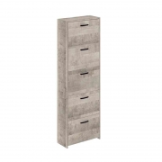 1,0 PZ Di KIT SCARPIERA 5A D/PROF 173X58X25 ROVERE PLAT.K355