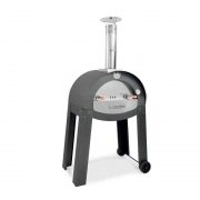 1,0 PZ Di FORNO A LEGNA 70X50 CM CLEMY 70 ANTRACITE