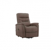 1,0 PZ Di POLTRONA RECLINER SOFT DUE MOTORI TESSUTO MARRONE