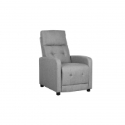 1,0 PZ Di POLTRONA RECLINER REY TESSUTO GRIGIO CHIARO 40