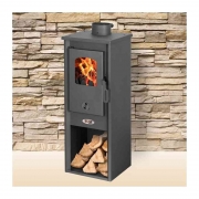 1,0 PZ Di STUFA LEGNA  5.3 KW BERNA LUX S ANTRACITE