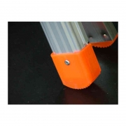 1,0 PZ Di TACCO ESTERNO SCALA ALLUMINIO MULTIUSO ARANCIO