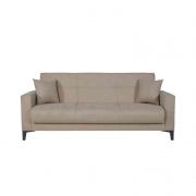 1,0 PZ Di DIVANO PRONTO LETTO BRAVO 3P BACOS MARRONE