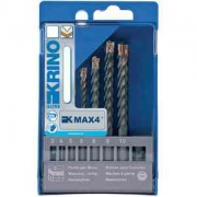 1,0 CF Di ASSORTIMENTO 6 PUNTE P/MURO 4 TAGLIENTI  4-10 MM