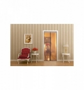 TENDA ZANZARIERA MAGNETICA CON CALAMITA 140x240CM PER PORTA BALCONE ANTI ZANZARE