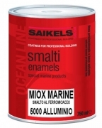 6 PZ Di *SMALTO MICACEO"MIOX"ALLUMINIO(GR.CH)LT.0,750
