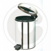2 PZ Di CERNIERA PVC RICAMBIO X PATTUMIERA INOX LT.20