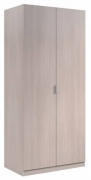 1 PZ Di KIT ARMADIO 2 ANTE 81X52XH180 CM ROVERE CHIARO