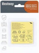 KIT 10 TOPPE PEZZE RIPARAZIONE X TELO LINER PISCINA PISCINE BESTWAY BUCATURA