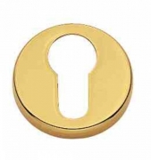2,0 PZ Di BOCCHETTA OTTONE COPRIVITE 45 F.Y. D 45 MM ORO LUC