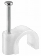 6,0 CF Di FISSACAVI PVC C/CHIODO MM.5 CONF.100 PZ.