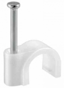 6,0 CF Di FISSACAVI PVC C/CHIODO MM.8 CONF.60 PZ.