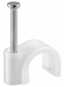 1,0 CF Di FISSACAVI PVC C/CHIODO MM.14 CONF.40 PZ.