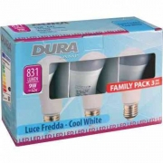 6,0 PZ Di LED SET 3 GOCCIA 9W E27 LUMEN 831-6500K FREDDA