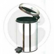 1 PZ Di PEDALE PER PATTUMIERA INOX LITRI 20