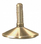 25,0 PZ Di PIEDINO FISSO OTTONE MA10 X D 30 MM*