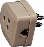 10,0 PZ Di FME ART.22.170 SPINA + PRESA PLUG 6-4C X TEL.