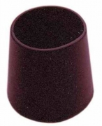 6,0 BL Di BL SOTTOSEDIA A GOCCIA NERO 18 MM 8 PZ