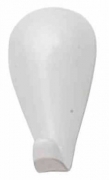 6,0 BL Di BL GANCIO PER QUADRO GOCCIA BIANCO 5 PZ