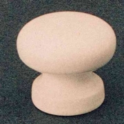 6,0 BL Di BL POMOLO IN LEGNO D 30 MM LACCATO BIANCO 2 PZ