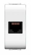 12,0 PZ Di LIFE ART.4084WH PRESA TELEF.RJ11 PLUG 6/4A BI
