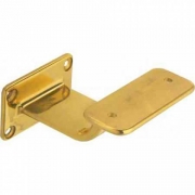 6,0 BL Di BL SUPPORTO CORRIMANO LEGNO IN OTTONE LUCIDO