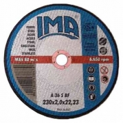 10,0 CF Di IMA DISCO PER FERRO PIANO D 230X2,0 MM CONF 5 PZ