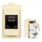 10,0 PZ Di TONDOART.ECL2583 PRESA TELEFONICA RJ45 CAT5