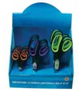 1,0 CF Di ESPOSITORE 12 FORBICI UNIVERSALI 100  150  200  MM