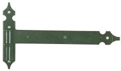 6,0 PZ Di CERNIERA FERRO POLIMERIZ 6444 A BATTENTE 25 CM