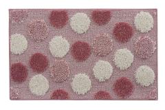 1,0 PZ Di TAPPETO BAGNO IOS 50X80 CM PRUGNA