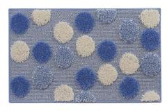 1,0 PZ Di TAPPETO BAGNO IOS 50X80 CM BLU
