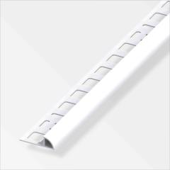 5,0 PZ Di PROFILO JOLLY PVC 10 MM H 250 CM BIANCO