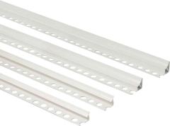 10,0 PZ Di SGUSCIO PVC ORIZZONTALE 8 MM H 260 CM BIANCO