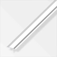 5,0 PZ Di GIUNTO A T PER PAVIMENTI ALLUM 250 CM CROMO