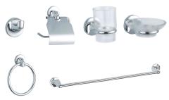 1,0 CF Di SERIE BAGNO TONDO CROMO 6 PZ*