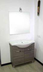 1,0 PZ Di MOBILE BAGNO ANTONELLA 2 ANTE  82 PALISSANDRO