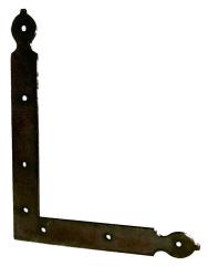 24,0 PZ Di ANGOLARE FERRO POLIMERIZ LIGURIA 200X250 MM NERO