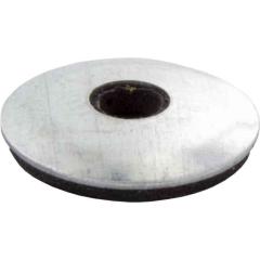 100,0 PZ Di RONDELLA FERRO C/GUARNIZ D 6,7X19 ZINCATA