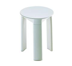 1,0 PZ Di GEDY 2072 SGABELLO TRIO BIANCO
