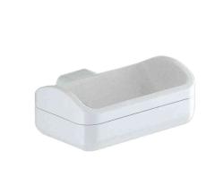 1,0 PZ Di GEDY 2911 PORTASAPONE BIANCO