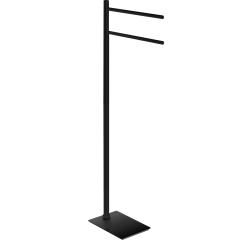 1 PZ Di GEDY TR31 PIANTANA PORTASCIUGAMANI NERO OPACO