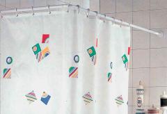 1,0 PZ Di TELAIO TENDA VASCA  80X160 CM BIANCO