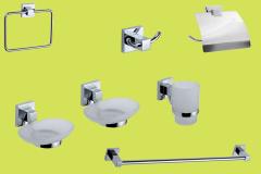4,0 CF Di SERIE BAGNO GEO CROMO 7 PZ*
