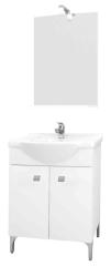 1,0 PZ Di MOBILE BAGNO DESY 58 COMPLETO BIANCO