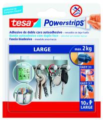 15,0 CF Di FASCIA BIADESIVA FORTE TESA POWERSTRIPS 10 PZ